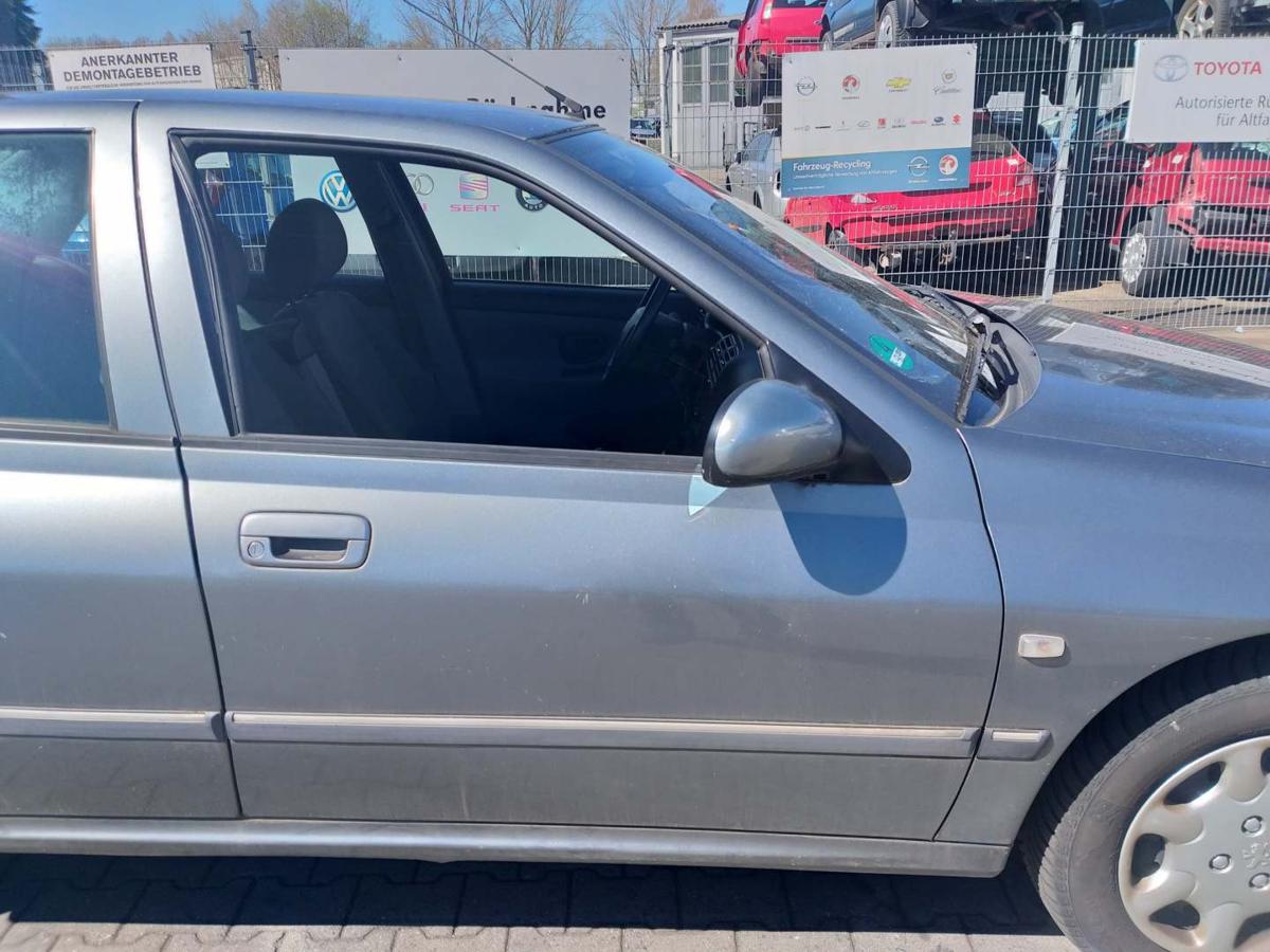 Peugeot 406 original T&uuml;r vorn rechts EZDC Gris Hades Rohbau Bj.2002